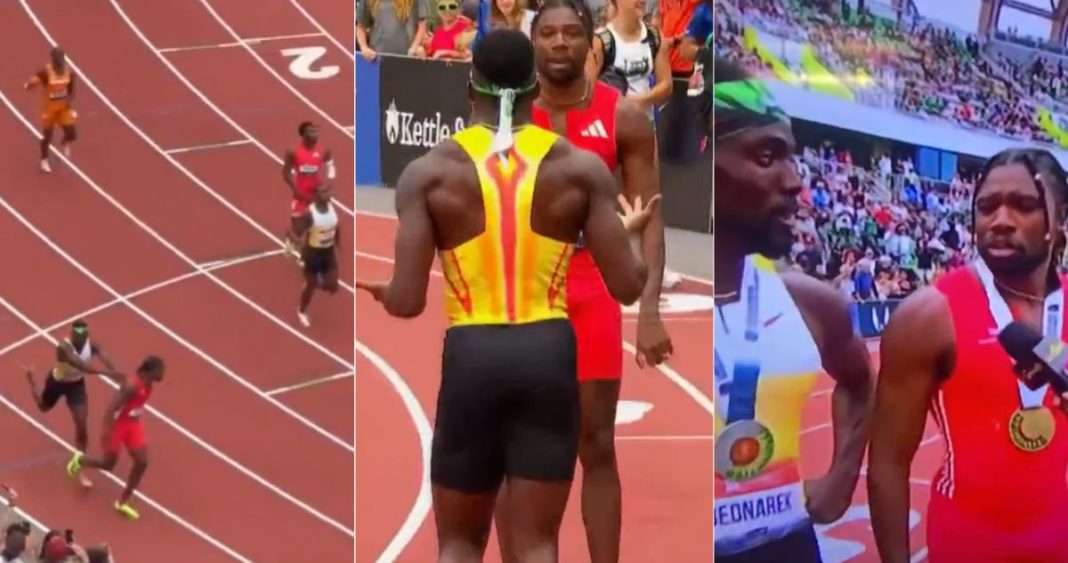 Tensión y Controversia en el Team USA: La Disputa entre Noah Lyles y Kenny Bednarek