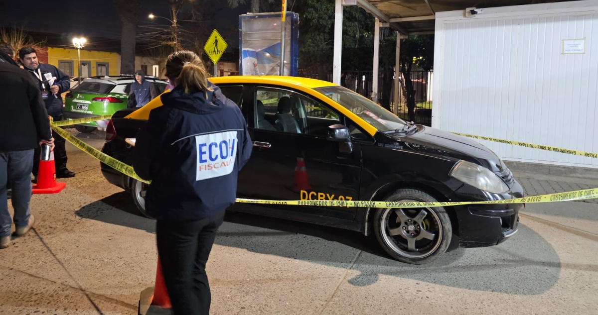 Trágica Emboscada en Melipilla: Adolescente Asesinado a Tiros en Taxi