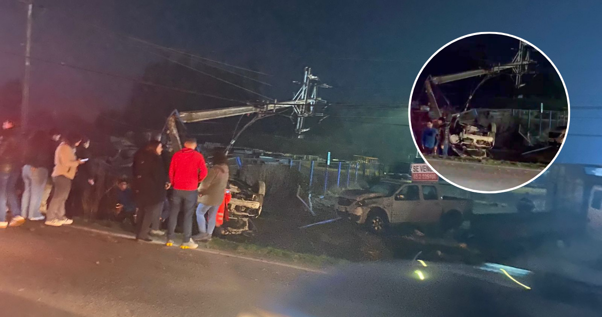 Trágico Accidente en Puerto Montt: Conductor Pierde la Vida al Impactar Contra Poste