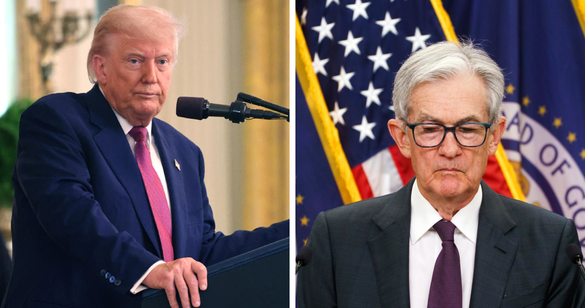 Trump arremete contra la Fed y su presidente Powell: