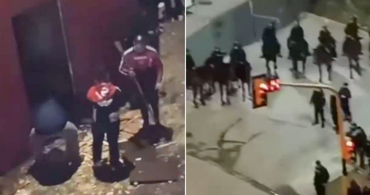 Violenta Emboscada de Hinchas de Independiente: Video Revela Premeditación y Complicidad Policial