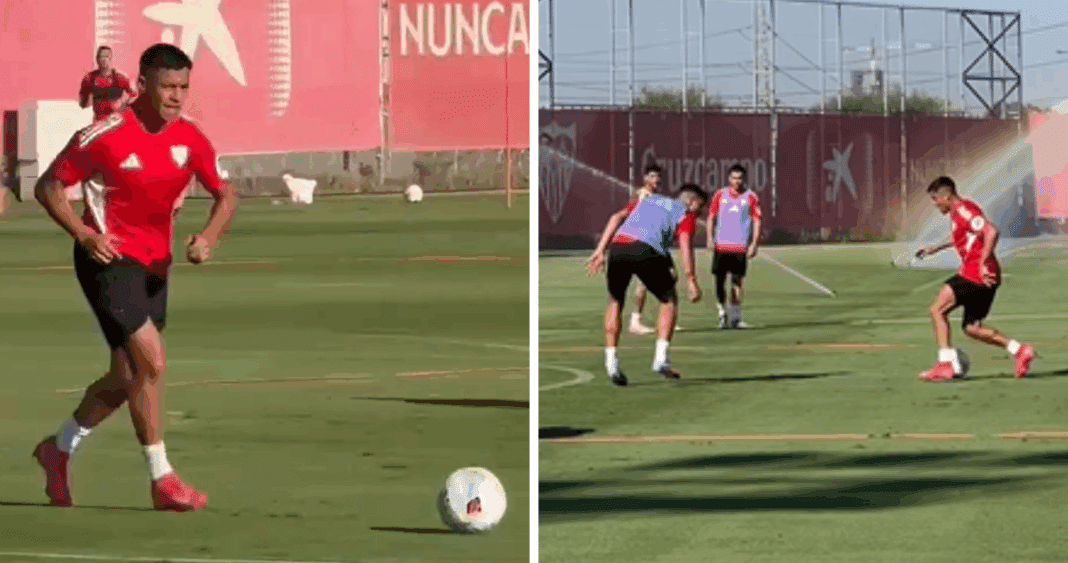 Alexis Sánchez Brilla en Sevilla: Golazo y Habilidad Destacan en los Entrenamientos
