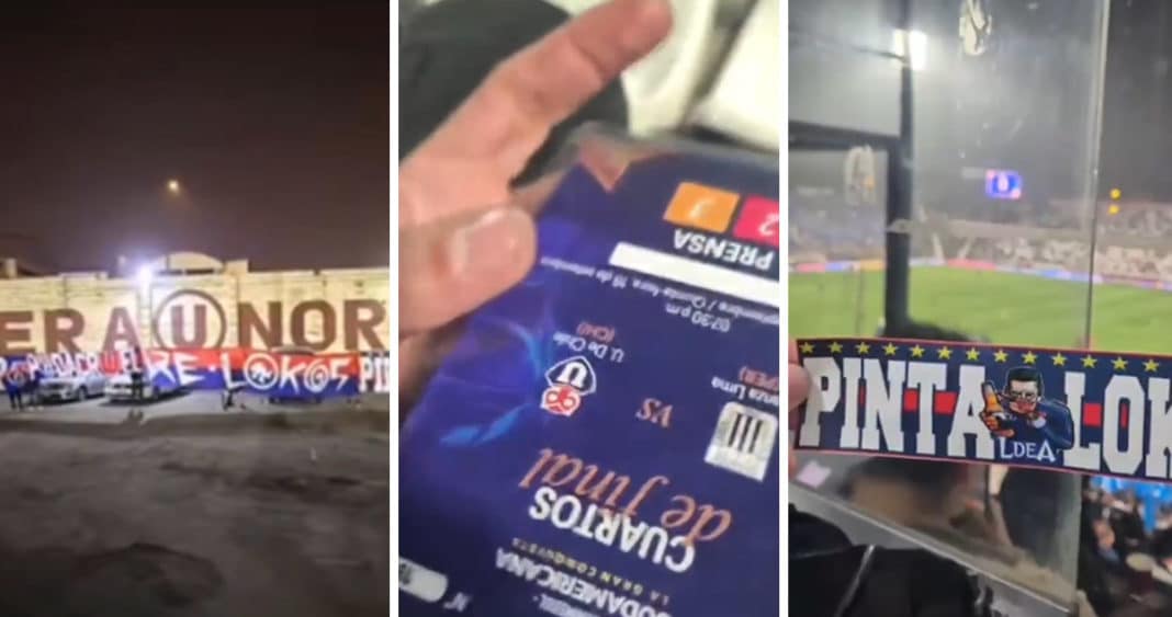 Barrista de La U se infiltra en estadio de Alianza Lima usando credencial de prensa