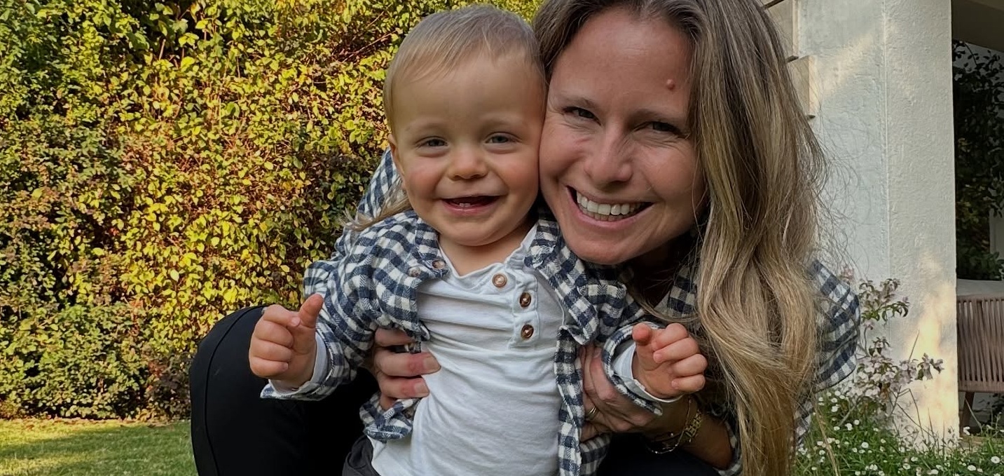 Borja, el hijo de Soledad Onetto, cautiva en traje de huaso