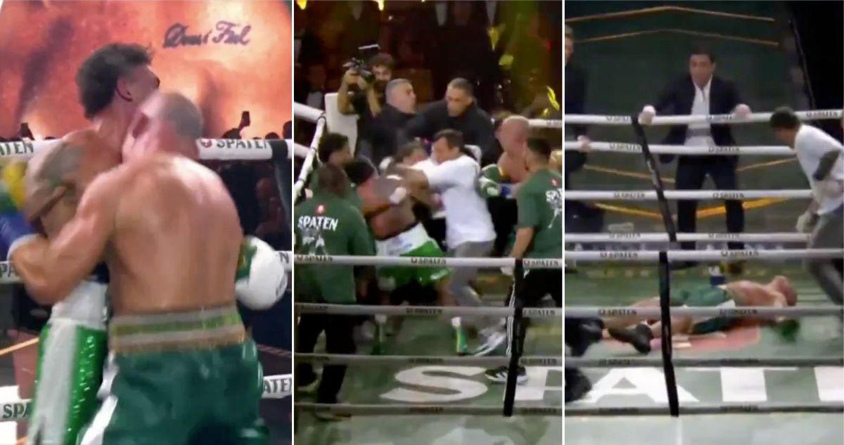 Caos en el ring: Wanderlei Silva noqueado en pelea masiva tras descalificación