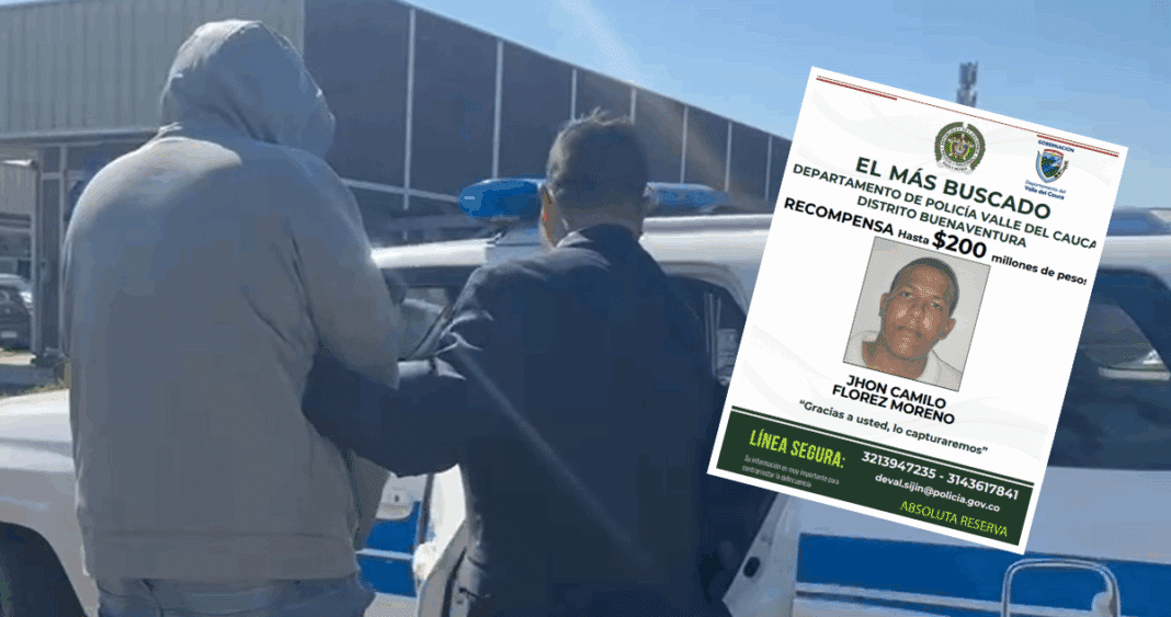Capturan a Peligroso Delincuente Internacional Buscado en Colombia