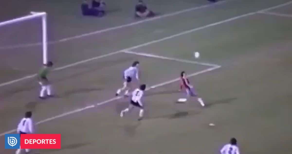 Cuando el 'Bombardero Azul' Sandrino Castec regaló un golazo de chilena a La Roja en Argentina