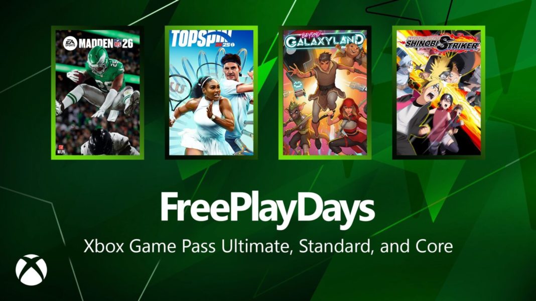 Descubre los Juegos Gratis de este Fin de Semana: Madden 26, TopSpin 2K25 y Más