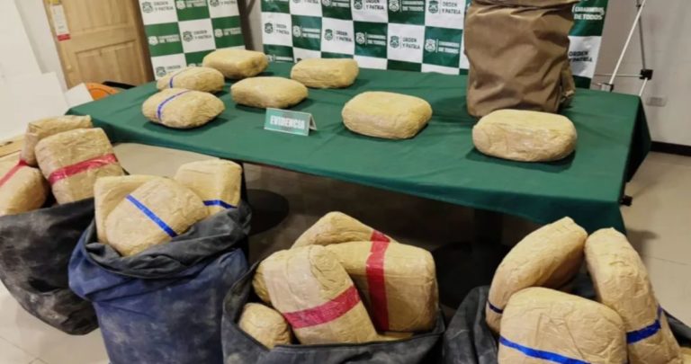 Desmantelan Red Internacional de Narcotráfico en Coquimbo: Detienen a 3 Sospechosos con 300 Kilos de Marihuana