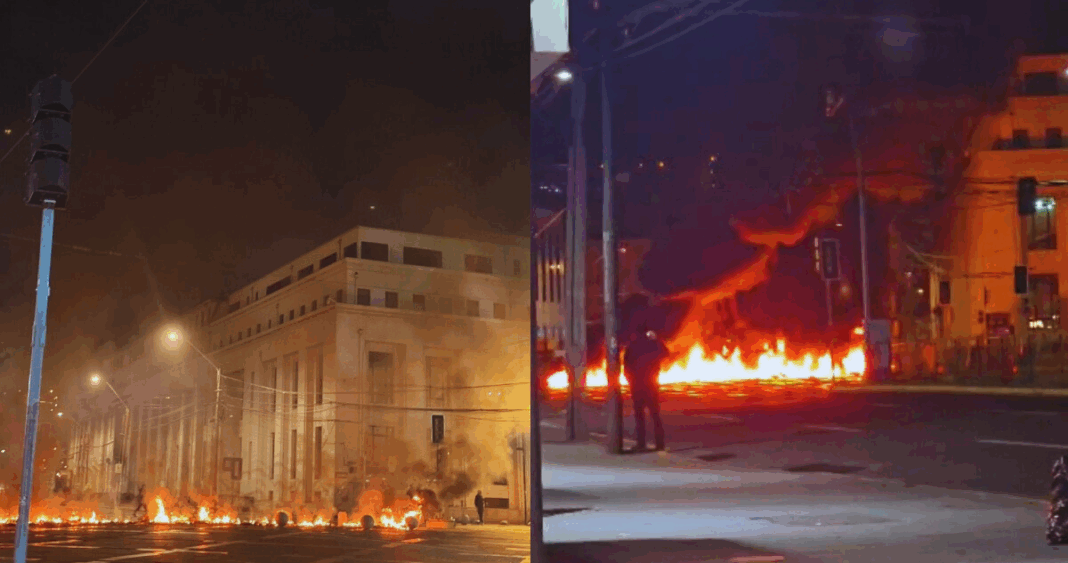 Estibadores de Valparaíso se movilizan por negociaciones fallidas