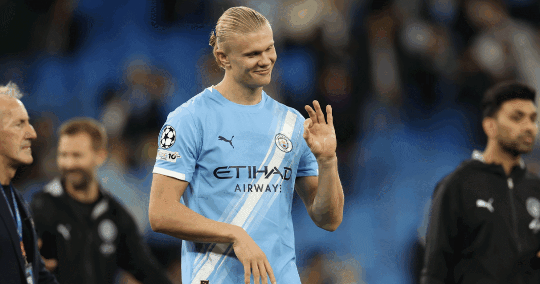 Haaland Breaks Champions League Record as Manchester City and Barcelona Secure Crucial Wins
