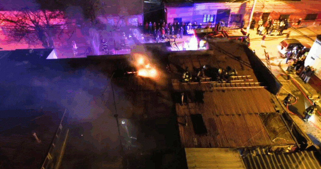 Hombre detenido por intento de femicidio tras incendiar casa de su expareja en La Serena