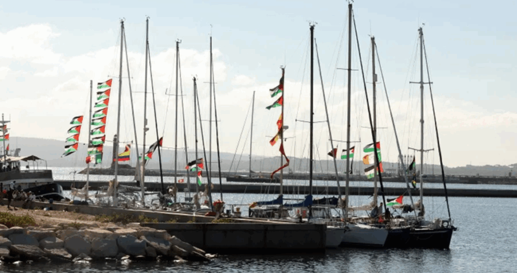 Italia envía fragata para socorrer a Flotilla rumbo a Gaza tras ataque con drones