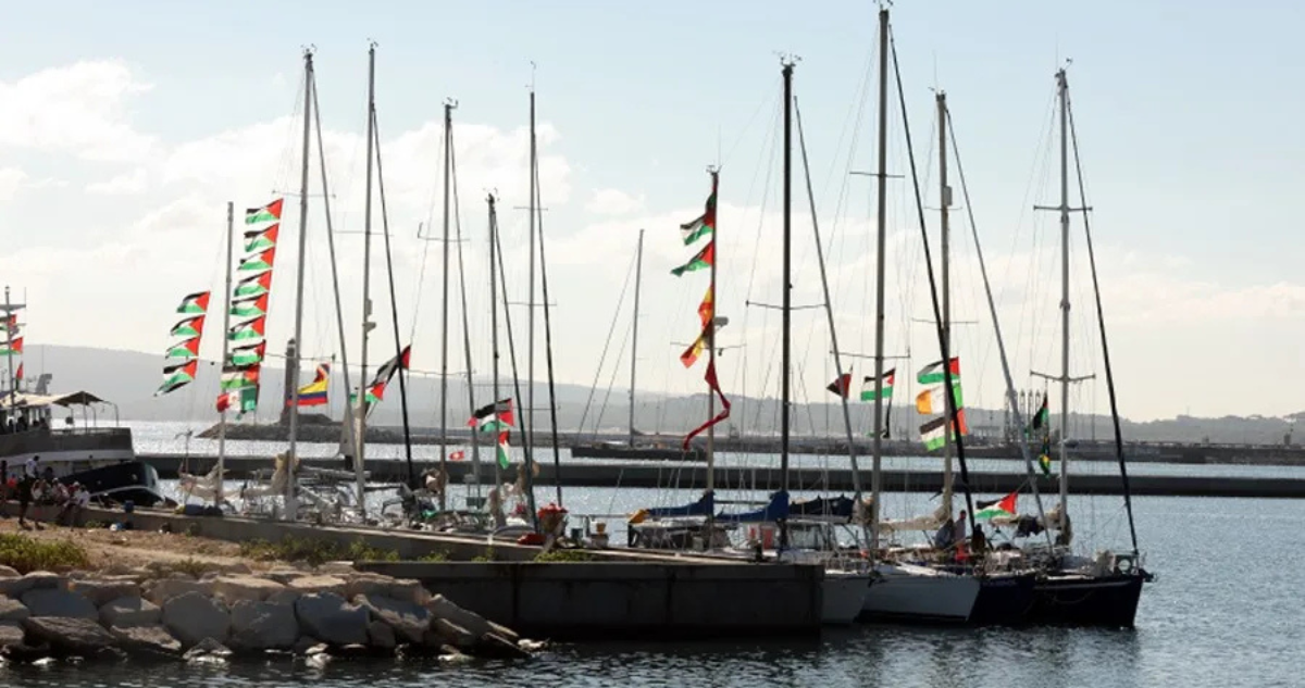 Italia envía fragata para socorrer a Flotilla rumbo a Gaza tras ataque con drones