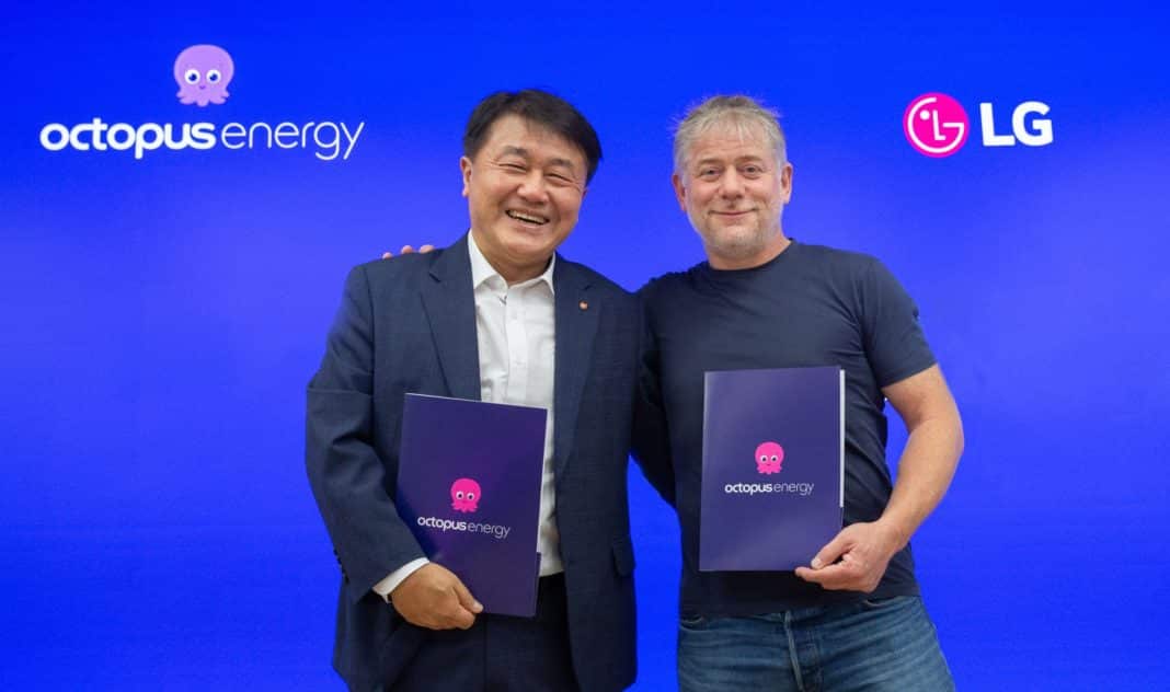 LG y Octopus Energy se unen para acelerar la transición energética sostenible en Europa