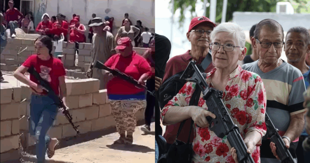 La Milicia de Maduro: Escudo Humano o Amenaza Fantasma