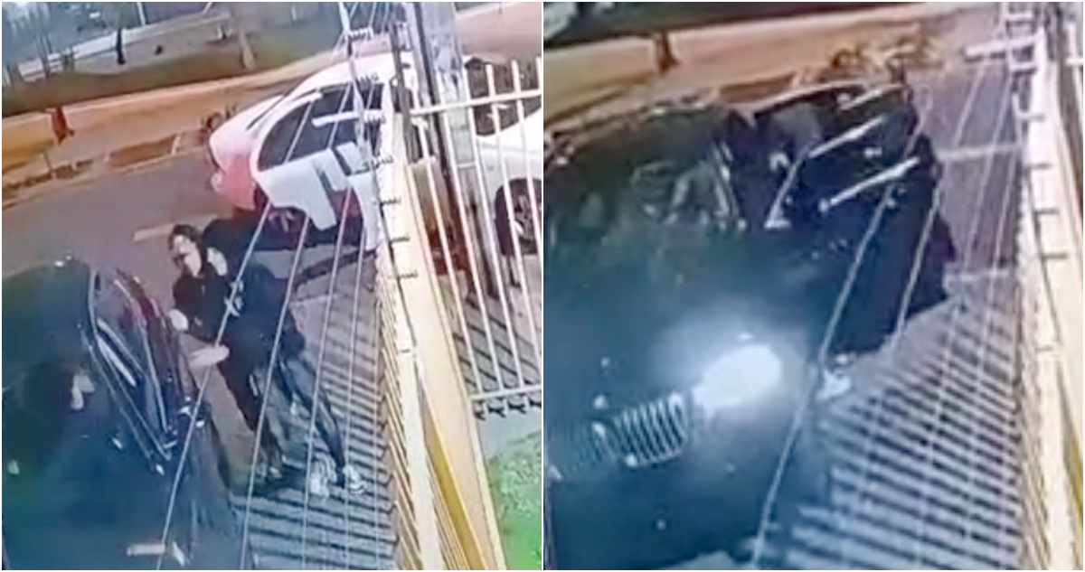 Madre y Adolescente Víctimas de Violento Portonazo en Recoleta: Vecino Heroico Rescata a la Niña