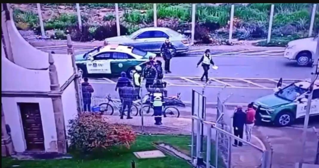 Motociclista con prontuario evade a carabineros y atropella a oficial en La Serena