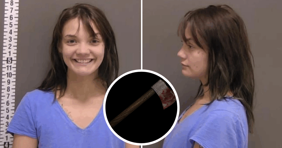 Mujer atacó a su novio con un hacha en un violento arrebato de ira