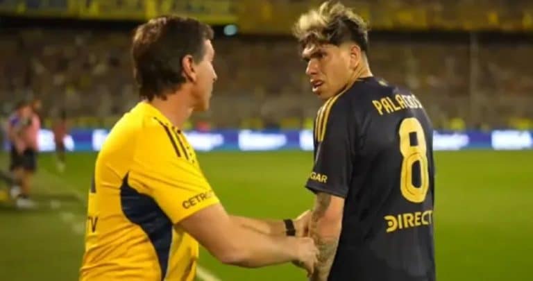 Palacios se rebela: La reacción de la estrella de Boca al ser sustituido en un partido clave