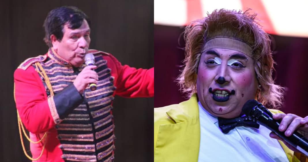 Payasos Rivales: Tachuela Grande Agrede a Microbio Caluga en Teatro Caupolicán