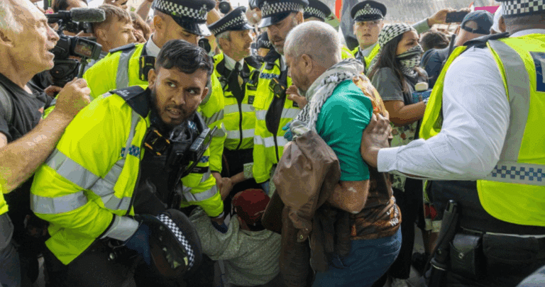 Protestas en apoyo a Palestine Action: Más de 150 detenidos en Londres