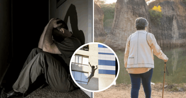 Trágica Caída: Hombre se suicida, pero impacta fatalmente a anciana vecina
