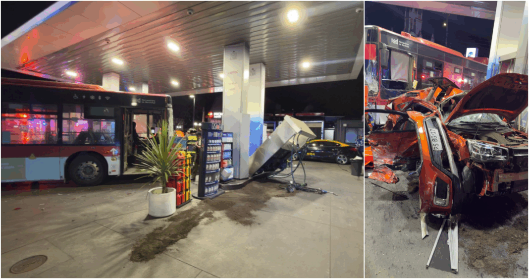 Trágico Accidente en Providencia: Ladrones Mueren al Colisionar con Bus RED