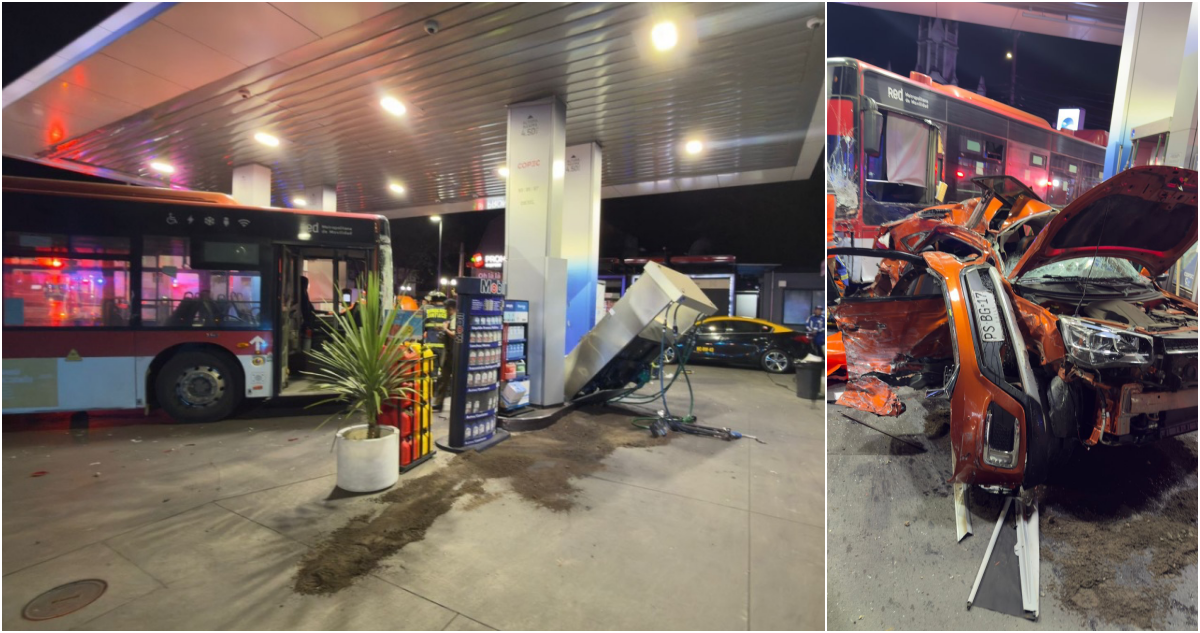 Trágico Accidente en Providencia: Ladrones Mueren al Colisionar con Bus RED