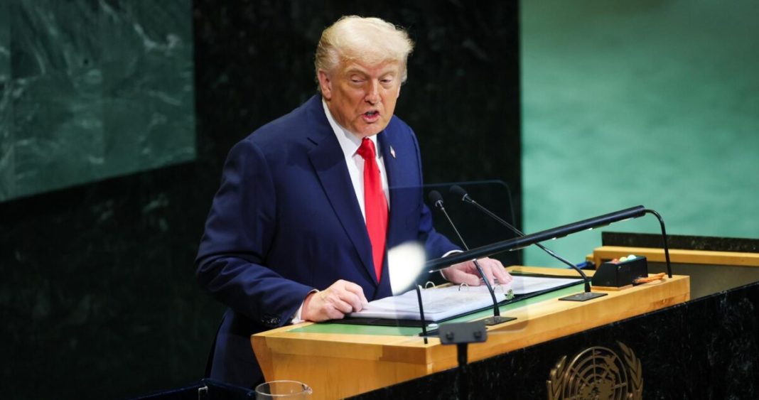 Trump Arremete Contra la Inmigración en la ONU:
