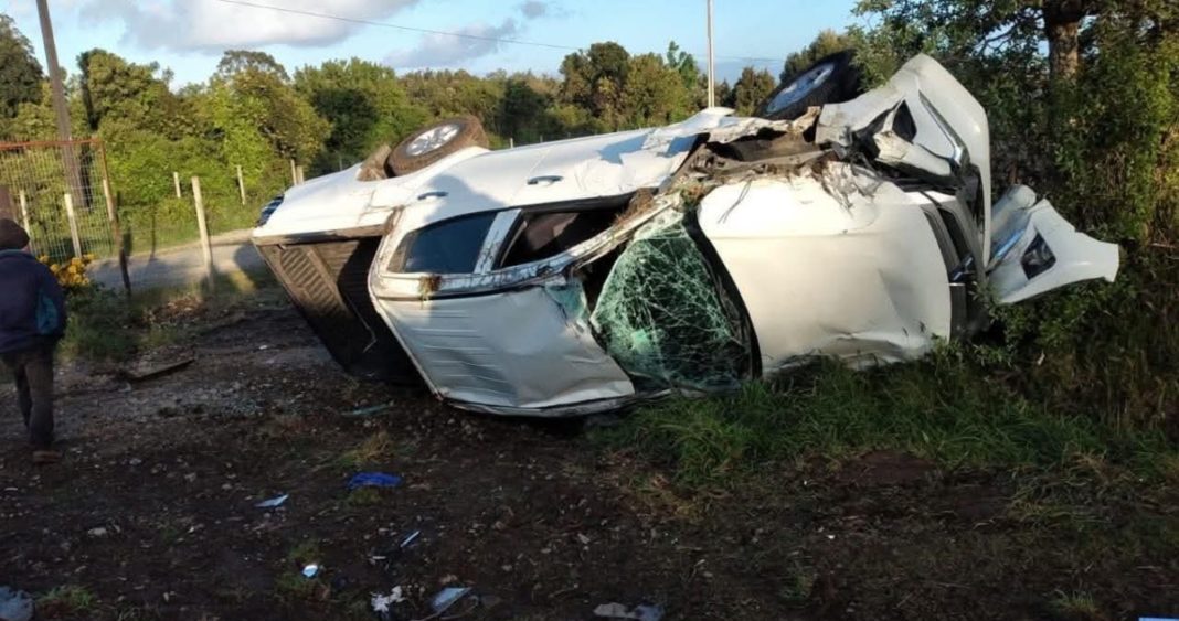 Adolescentes Protagonizan Accidente Vial Tras Robar Camioneta de Familiar