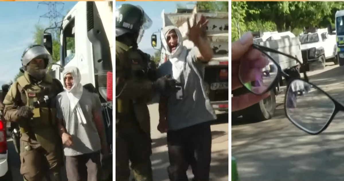 Agresión en vivo a equipo de 'Tu Día': Sujeto lanza clavos a camarógrafo y rompe sus lentes