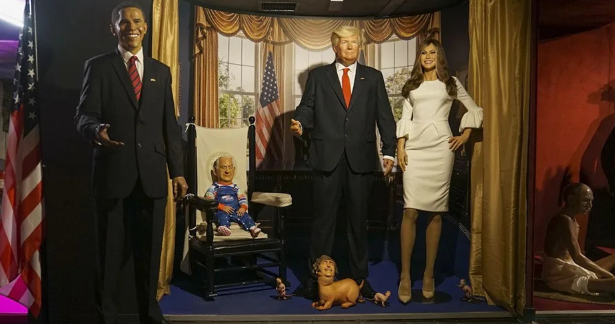 Artista chileno crea polémica instalación en el Museo de Cera de Madrid