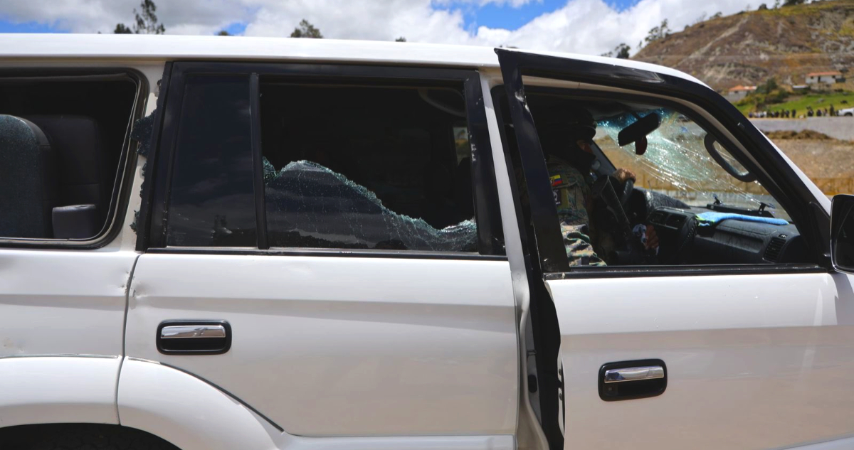 Ataque a la caravana presidencial: Ecuador denuncia presunto intento de asesinato contra el presidente Noboa