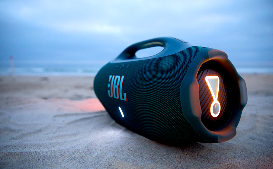 Boombox 4 de JBL: Sonido Poderoso y Diseño Más Ligero