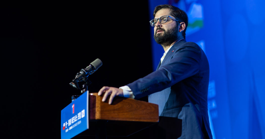 Boric Propone Alianza con Corea del Sur Ante Tensiones Comerciales Globales