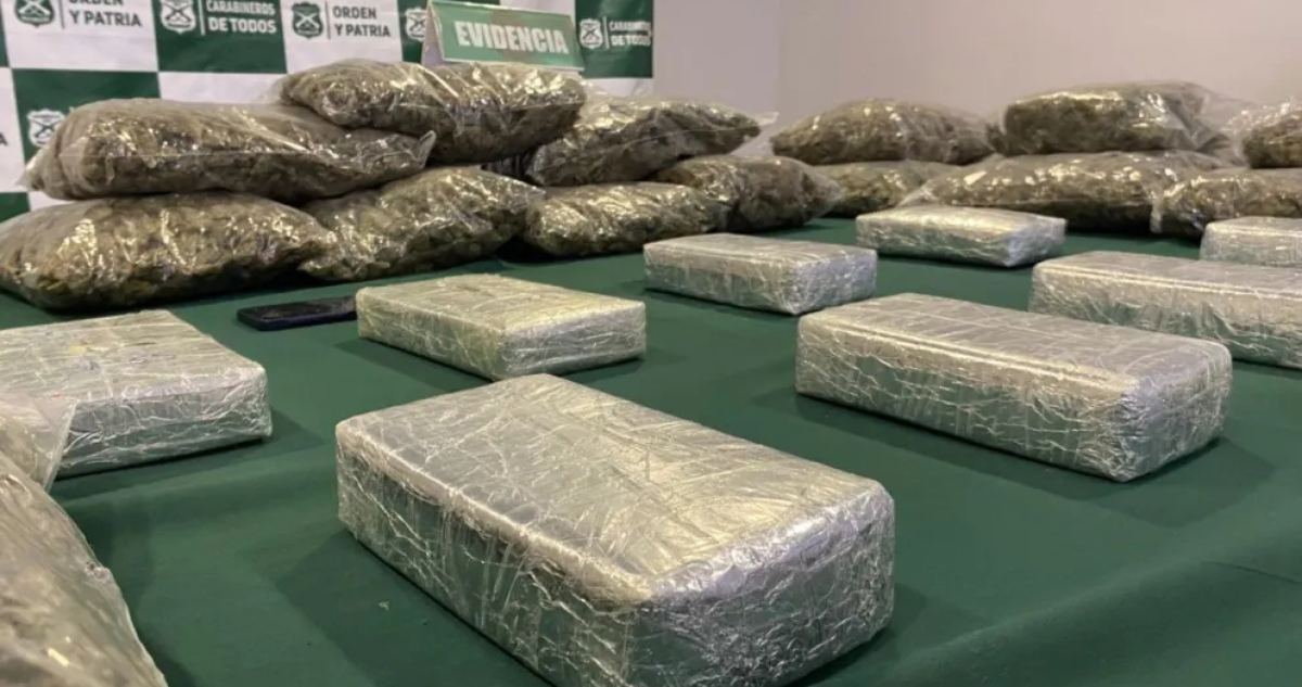 Carabineros incautan más de 35 kilos de droga en ingreso norte a Coquimbo