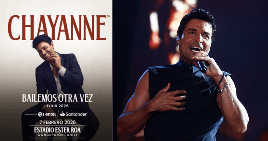 Chayanne llega a Concepción: Conoce los precios y cómo comprar tus entradas