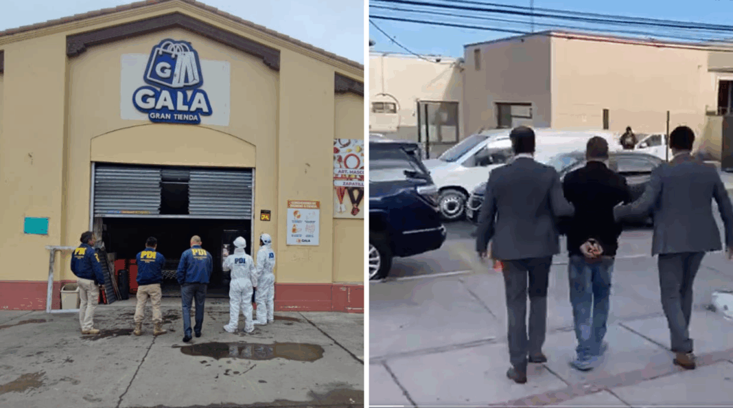 Ciudadano chino provoca incendio devastador en mall de La Serena