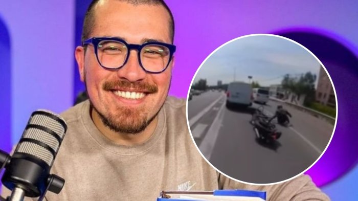 Claudio Michaux Sufre Accidente en Moto: Impactante Video Revela Momento del Choque