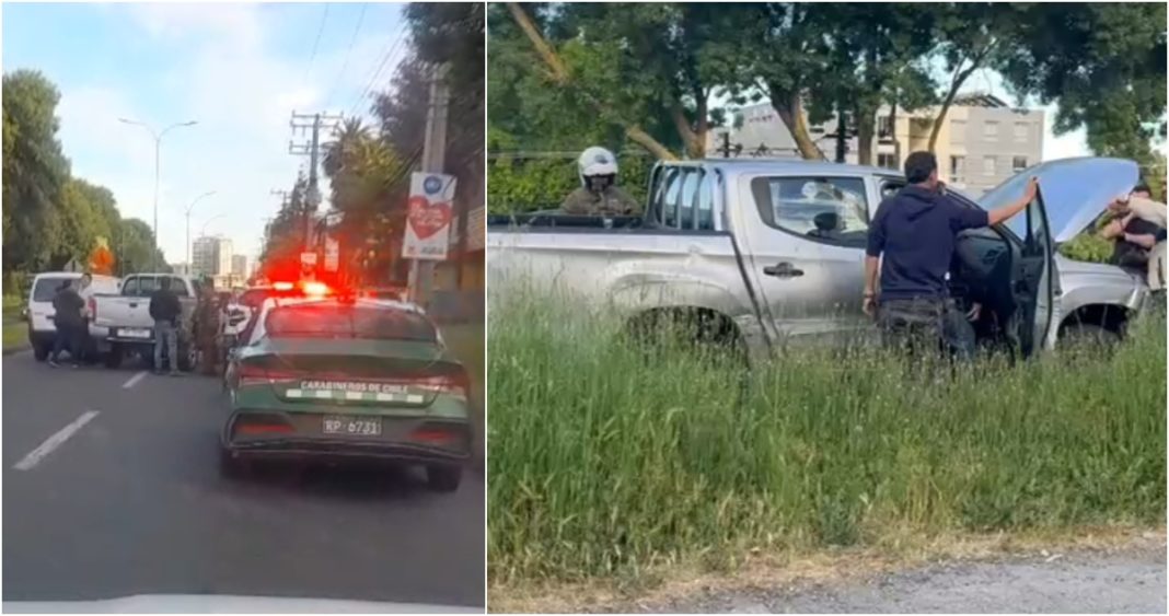 Conductor Imprudente Causa Caos en Concepción: Detenido con Patentes Falsas