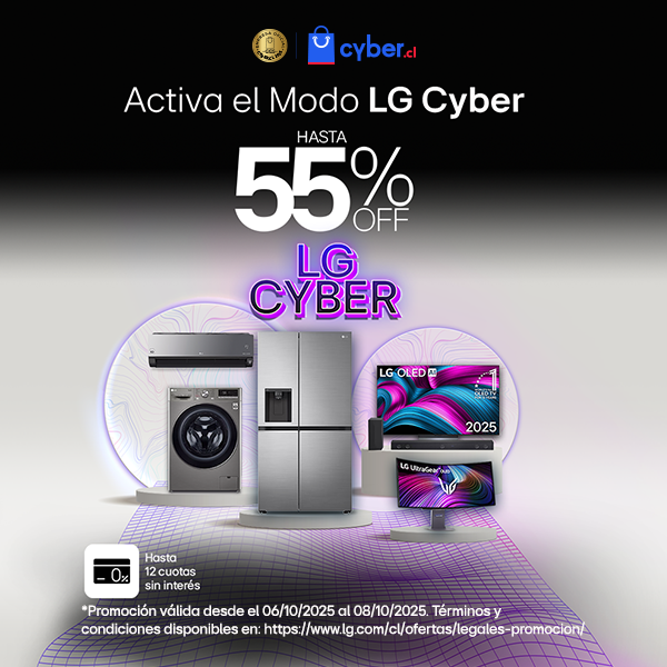 Cyber Monday 2025: LG ofrece descuentos de hasta 50% en sus últimas innovaciones tecnológicas