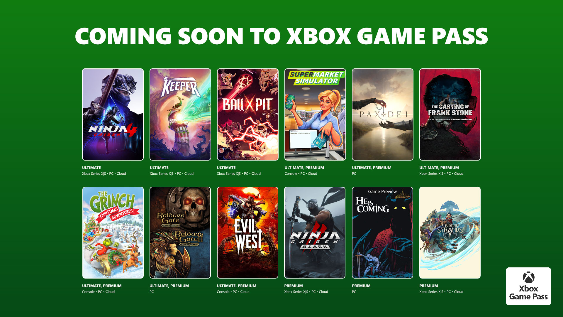 Descubre las Próximas Novedades de Xbox Game Pass: Ninja Gaiden 4, Keeper y Más