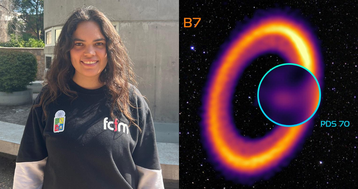 Descubren la Firma Radial del Crecimiento de un Planeta Gigante