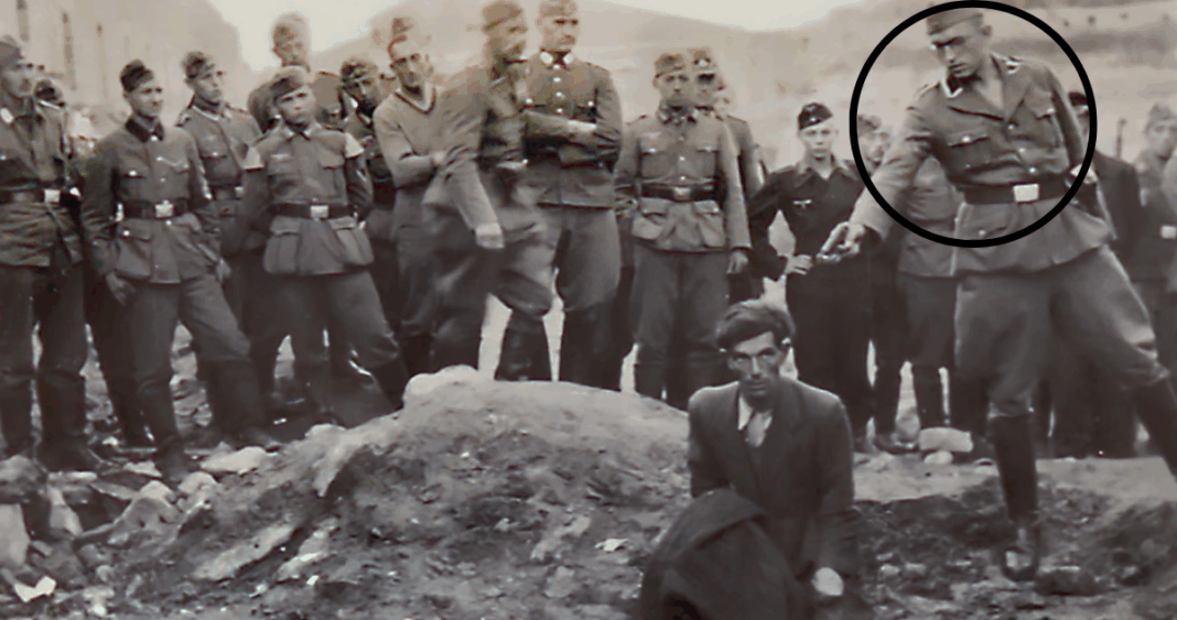 Descubren la Identidad del Infame Soldado Nazi de la Foto del Holocausto 'El Último Judío de Vinnytsia'