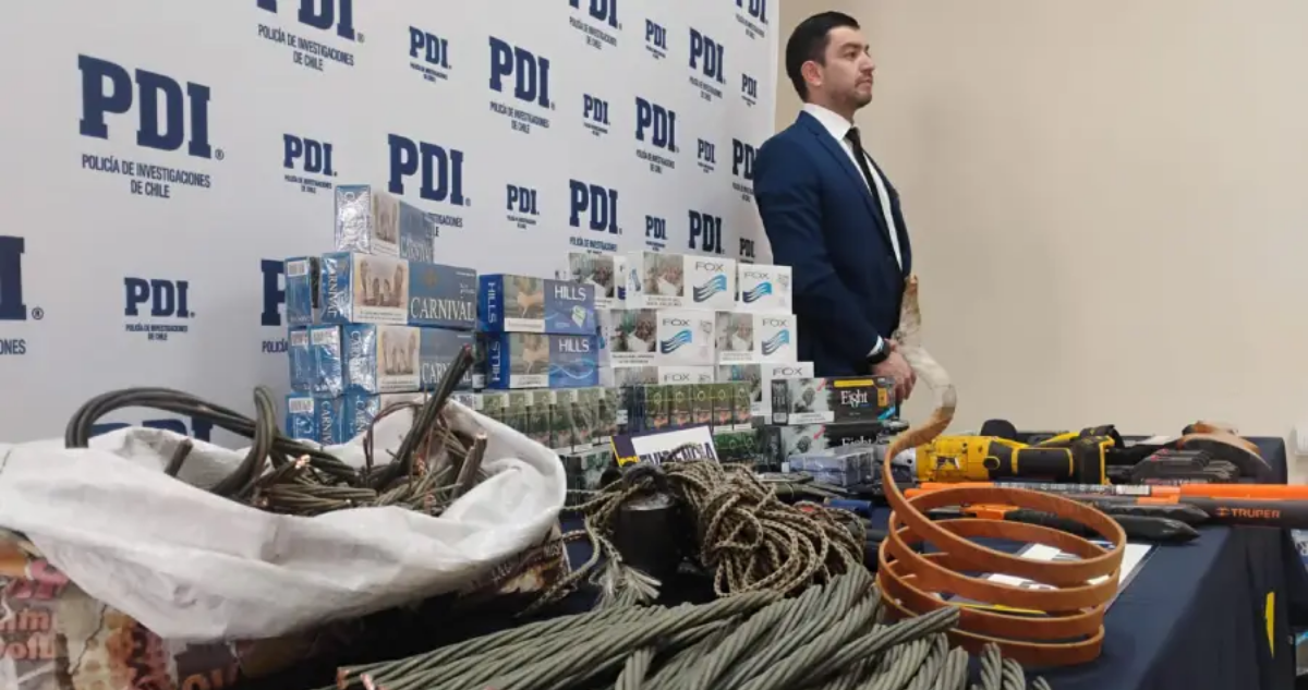 Desmantelan la Mayor Red de Robo de Cables de Cobre en Ñuble