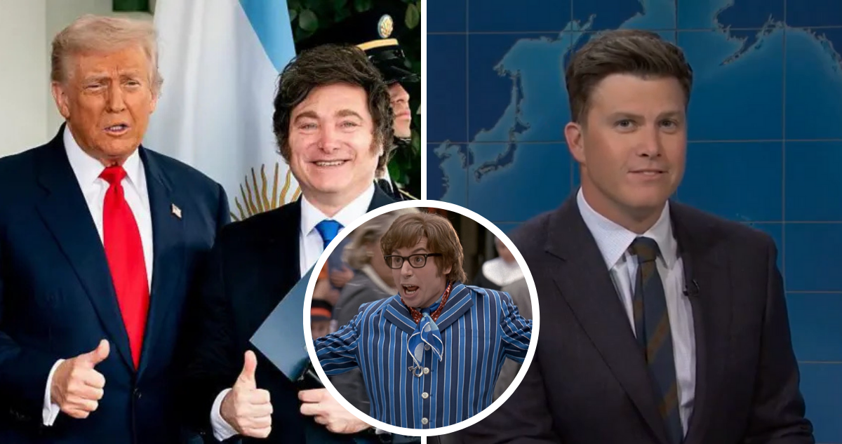 Javier Milei, el Presidente Argentino, Comparado con Austin Powers en Saturday Night Live