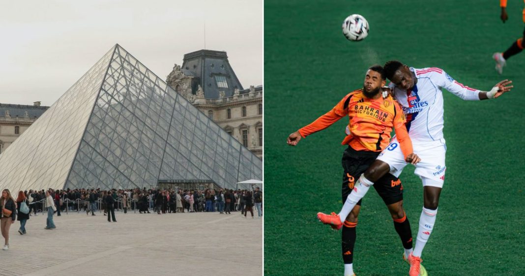 Ladrones del Louvre Detenidos en Pleno Partido de Fútbol