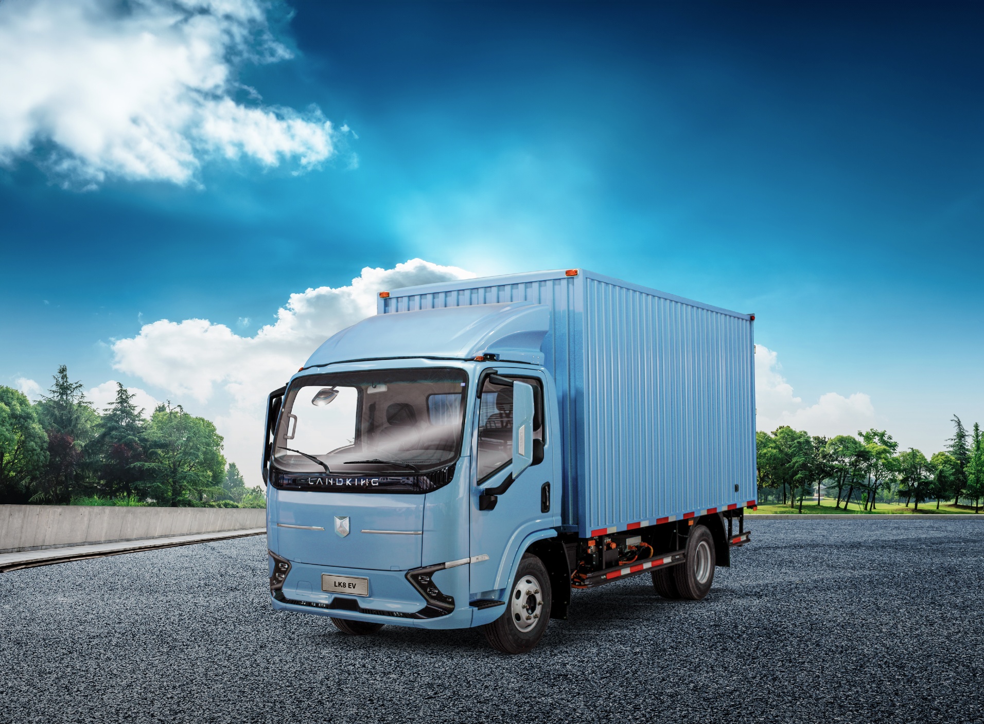 Landking presenta el LK8 EV: Un Camión Eléctrico Innovador para el Futuro del Transporte en Chile