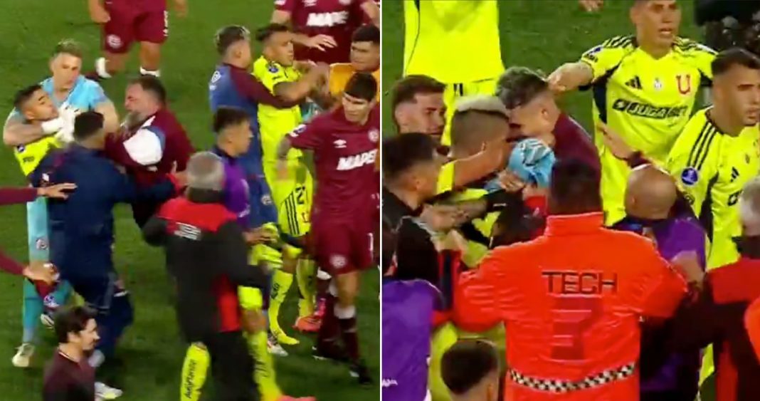Lanús Derrota a La U en Semifinales de la Copa Sudamericana: Escándalo y Pelea entre Jugadores
